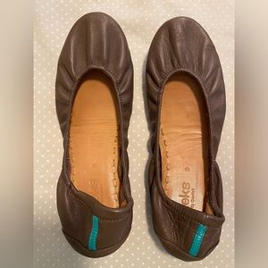 Tieks Chocolate Brown Flats
